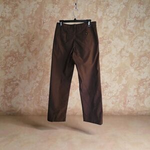 Banana Republic Mens Brown Chino Pants Cotton Flat Front Casual 30x30 MP55